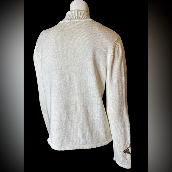 Ms.Lee Christmas sweater sequins & embroidered - Picture 4 of 5